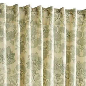 Pier 1 azure printed window panels